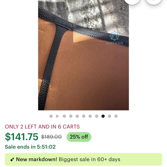 NWT Small Classic Tote Bag Purse Timeless Design Small Black Pebbled fauxLeather - Picture 4 of 11